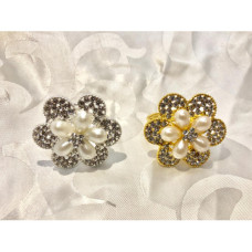 Flower N/ring Gold