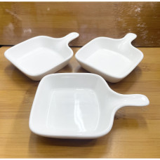 CERAMIC SQ DESSERT BWL 8CM