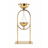 FLOWER STAND METAL GOLD FLOWER STAND METAL GOLD