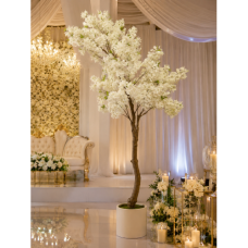 ARTIFICIAL TREE SHAPED WHITE