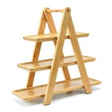 WOODEN STAND 3 TIER