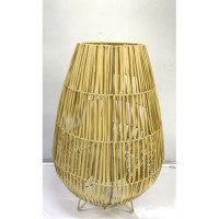 WICKER CANDLE HOLDER