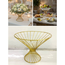 METAL BASKET GOLD