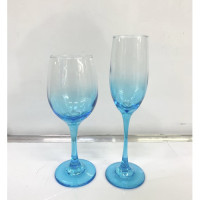 WINE GLASS 6PC BLUE