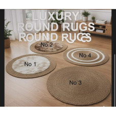 ROUND RUG MAT 1.2M PLAIN