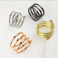 N/RING SPIRAL SILVER