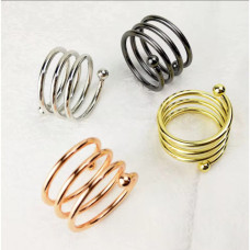 N/RING SPIRAL ROSE GOLD