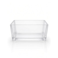 GLASS VASE RECTANGULAR