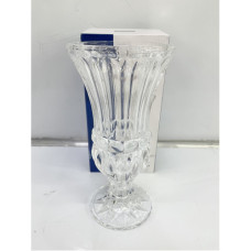 GLASS VASE RND 12CM BY 24CM