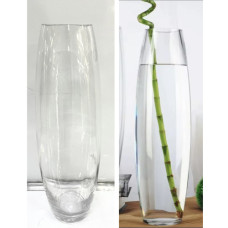 GLASS VASE 8CM BY 40CM