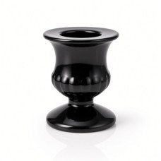 GLASS C/HOLDER 4CM*6CM BLACK