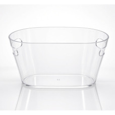 ICE BUCKET ACRYLIC OVAL
