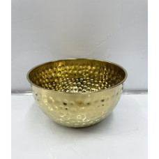 METAL BOWL GOLD
