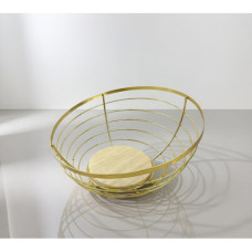 FRUIT BASKET CURVE GOLD