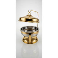 CHAFING DISH GOLD 9L