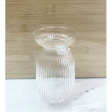 GLASS VASE LIP 8*15CM