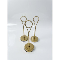 TABLE NUMBER STAND GOLD SML TABLE NUMBER STAND GOLD SML