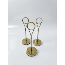 TABLE NUMBER STAND GOLD SML