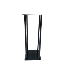 ACRYLIC PLINTH BLACK 24*60CM