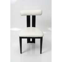 METAL CHAIR WHITE/BLACK