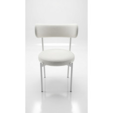 FABRIC CHAIR RND WHITE