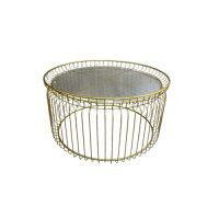 COFFEE TABLE GOLD 80*40CM