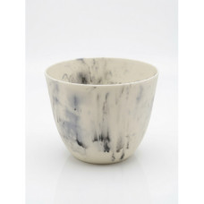 PLASTIC VASE SMALL WHITE