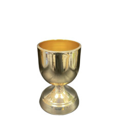 FLOWER VASE SMALL GOLD