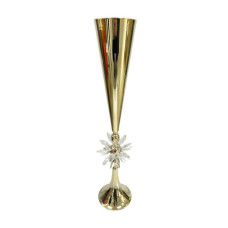 FLOWER VASE BEADED
