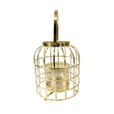 METAL GOLD LANTERN