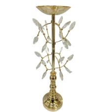 FLOWER STAND CRYS GOLD