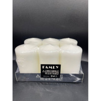 6PC CANDLE SET 6CM*10CM