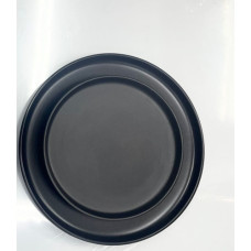 BLACK S/PLATE 20*2CM
