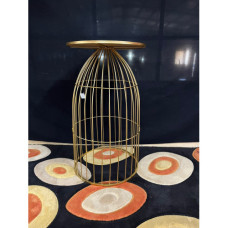 GLASS COFFEE TABLE 40*40*70CM