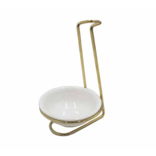 SPOON REST SINGLE GOLD RND
