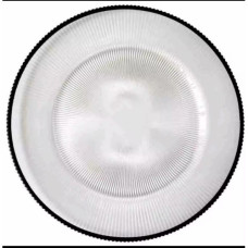 PLASTIC UNDERPLATE XRAY BLACK