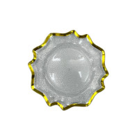 PLASTIC UNDERPLATE STAR GOLD