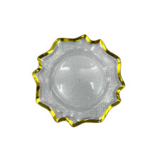 PLASTIC UNDERPLATE STAR GOLD