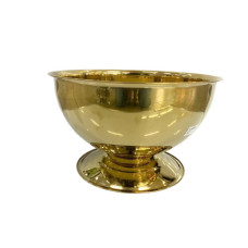 CHAMPAGNE BOWL GOLD 38*23CM