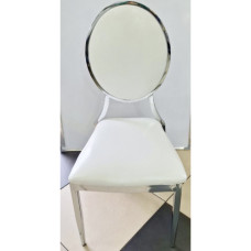 PADDED CHAIR SILVER SMALL