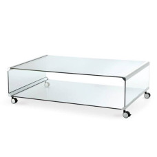 COFFEE TABLE 120*65CM GLASS