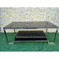COFFEE TABLE 120*60CM SIL/LG