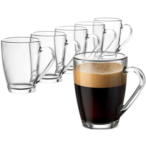 MUG GLASS 6PC L MUG GLASS 6PC L