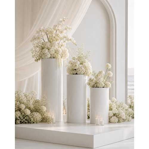 3PC PLINTH SET WHITE 3PC PLINTH SET WHITE